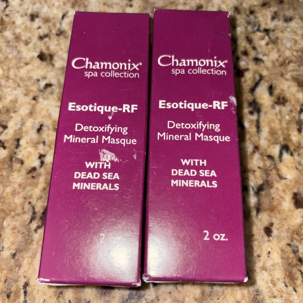 Chamonix Esotique-RF Detoxifying Mineral Masque w/ Dead Sea Minerals-2 oz-Sealed - Picture 2 of 4